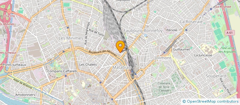 localisation de l'entreprise B2M EMPIRE  TOULOUSE