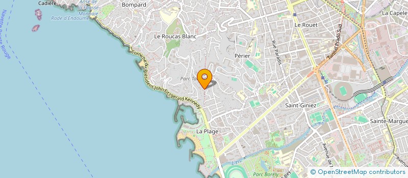 localisation de l'entreprise B2M PROMOTION à MARSEILLE