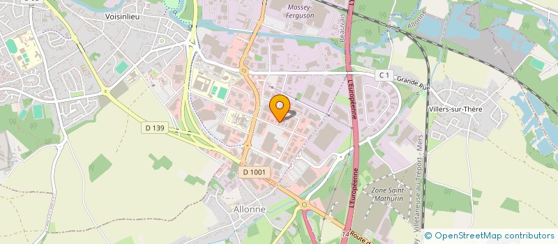 localisation de l'entreprise B2MK  BEAUVAIS