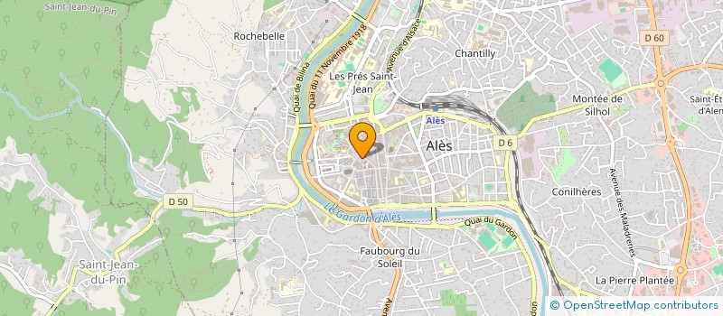 localisation de l'entreprise B2MP à ALES