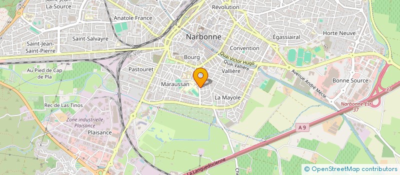 localisation de l'entreprise B2MT à NARBONNE