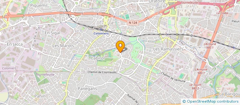 localisation de l'entreprise B2MVP à COLOMIERS