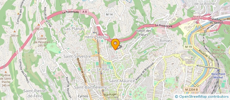 localisation de l'entreprise B2N IMMOBILIER  NICE