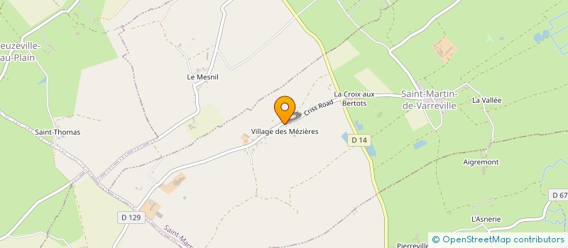 localisation de l'entreprise B2NL  SAINT-MARTIN-DE-VARREVILLE