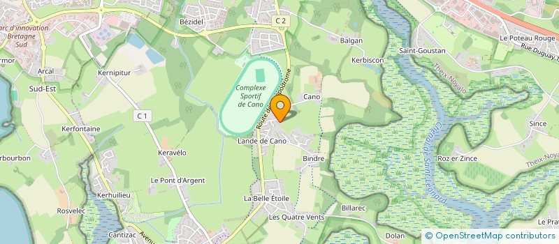 localisation de l'entreprise B2NSA à SENE