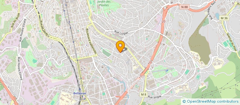 localisation de l'entreprise B2OBR  SAINT-ETIENNE