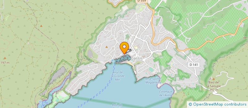 localisation de l'entreprise B2P à CASSIS
