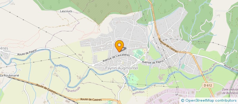 localisation de l'entreprise B2P PROMOTION  CASTRES