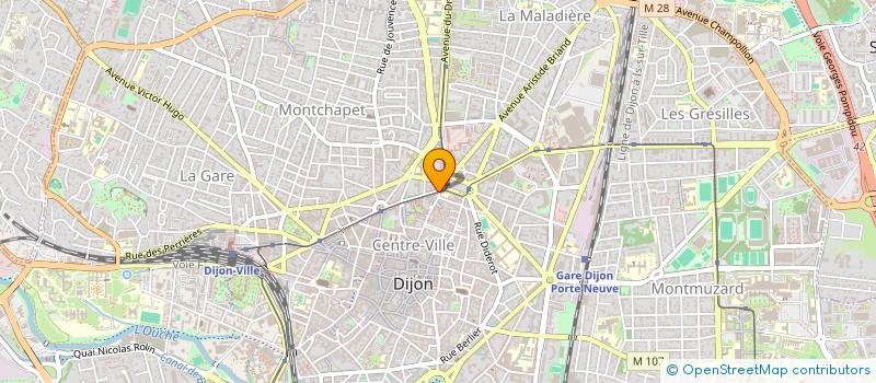 localisation de l'entreprise B2R à DIJON
