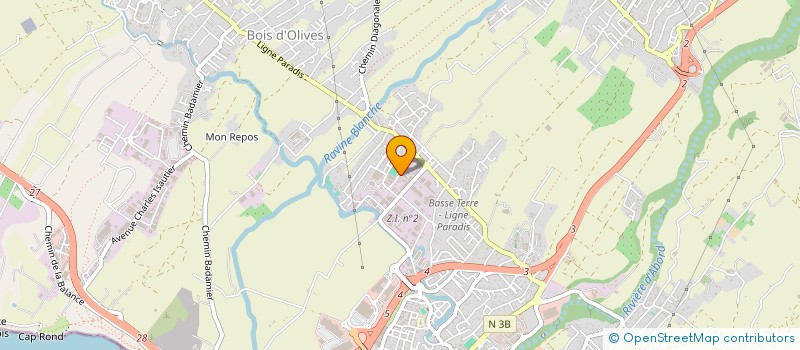 localisation de l'entreprise B2R  SAINT-PIERRE