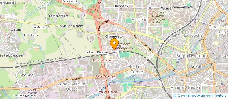 localisation de l'entreprise B2R AVOCATS, SOCIETE EN LIQUIDATION  RENNES