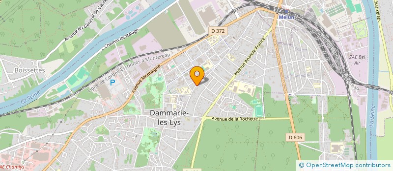localisation de l'entreprise B2R COM à DAMMARIE-LES-LYS