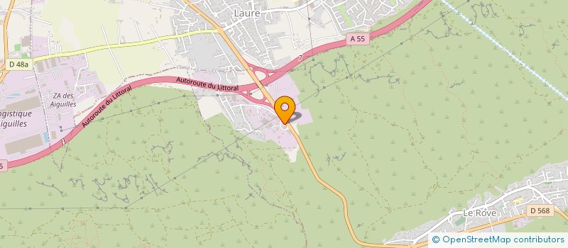 localisation de l'entreprise B2R CONCEPT  CHATEAUNEUF-LES-MARTIGUES