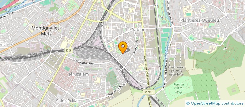 localisation de l'entreprise B2R EXPLOITATION à METZ