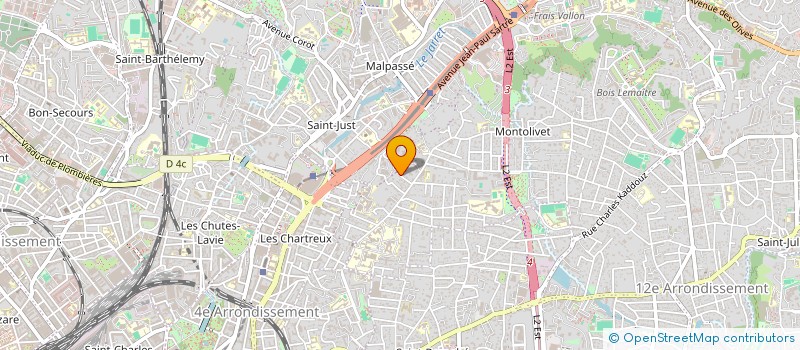localisation de l'entreprise B2R SOLUTIONS à MARSEILLE 12EME