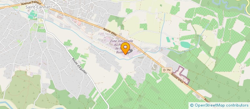 localisation de l'entreprise B2R2  SAINT-CANNAT