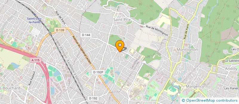 localisation de l'entreprise B2S à SAINT-PRIX