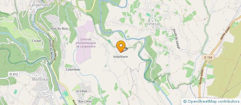 localisation de l'entreprise B2S INVESTISSEMENTS à LARGENTIERE