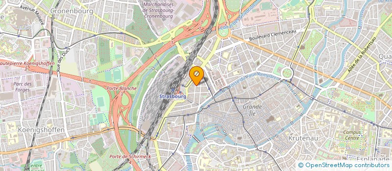 localisation de l'entreprise B2SK DIFFUSION à STRASBOURG