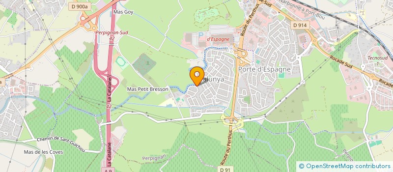 localisation de l'entreprise B2T à PERPIGNAN