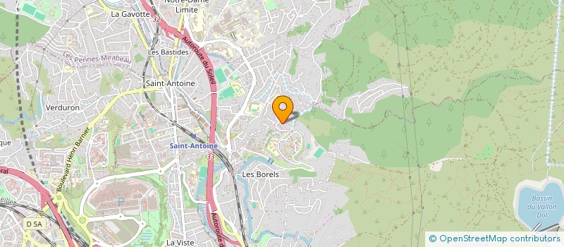 localisation de l'entreprise B2T AUTO à VITROLLES