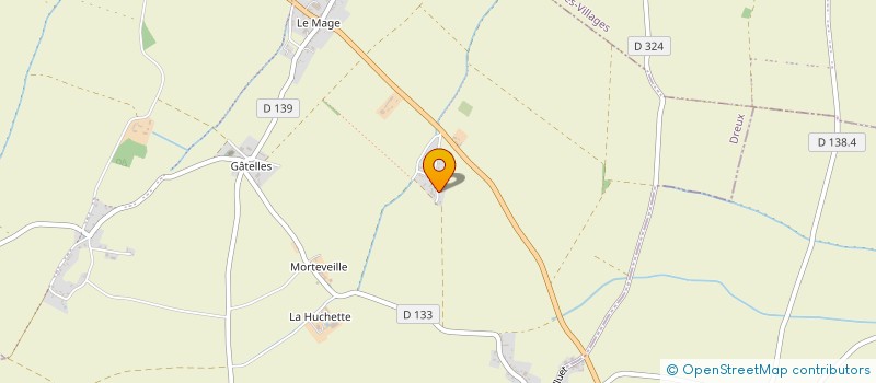 localisation de l'entreprise B2TROSEAU à THIMERT-GATELLES