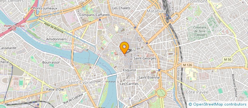 localisation de l'entreprise B3 à TOULOUSE