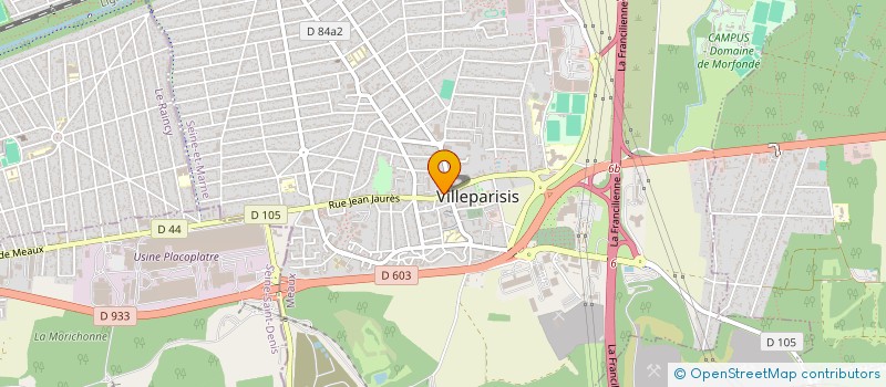 localisation de l'entreprise B3 BYTE  VILLEPARISIS