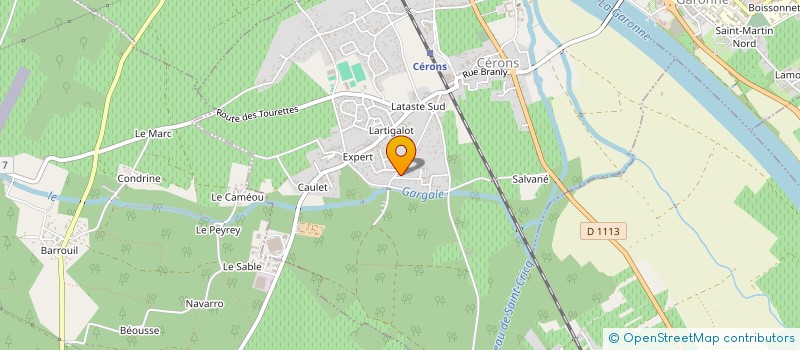 localisation de l'entreprise B3 INGENIERIE  ILLATS