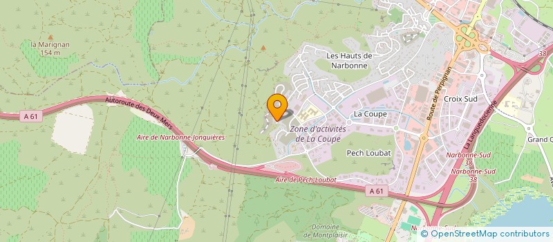 localisation de l'entreprise B35 à NARBONNE