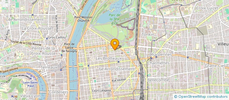 localisation de l'entreprise B3A  LYON