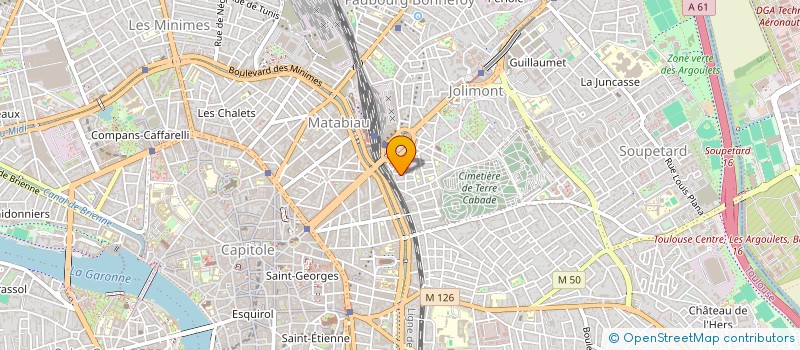 localisation de l'entreprise B3C  TOULOUSE
