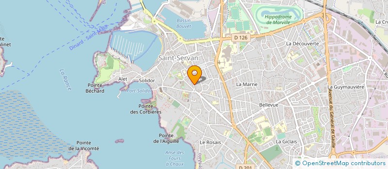 localisation de l'entreprise B3D TECHNOLOGIES à SAINT-MALO
