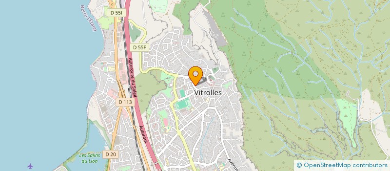 localisation de l'entreprise B3E MCL à VITROLLES