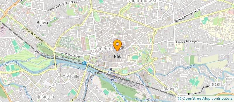 localisation de l'entreprise B3M à PAU