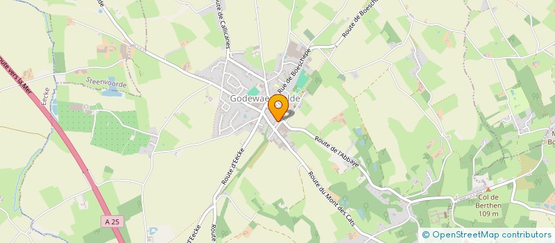 localisation de l'entreprise B4  GODEWAERSVELDE