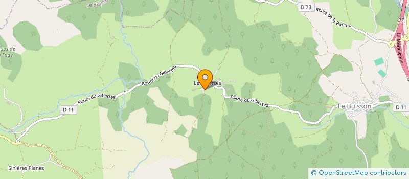 localisation de l'entreprise B4 ENERGIE  LE BUISSON