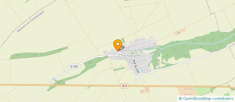 localisation de l'entreprise B4 IMMO PRO  MAISONS-EN-CHAMPAGNE