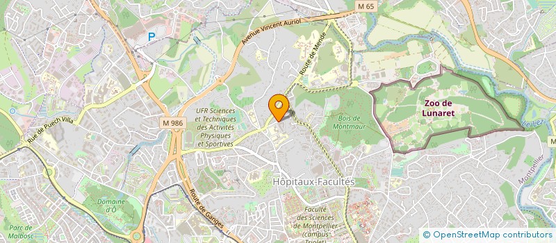 localisation de l'entreprise B43 à MONTPELLIER