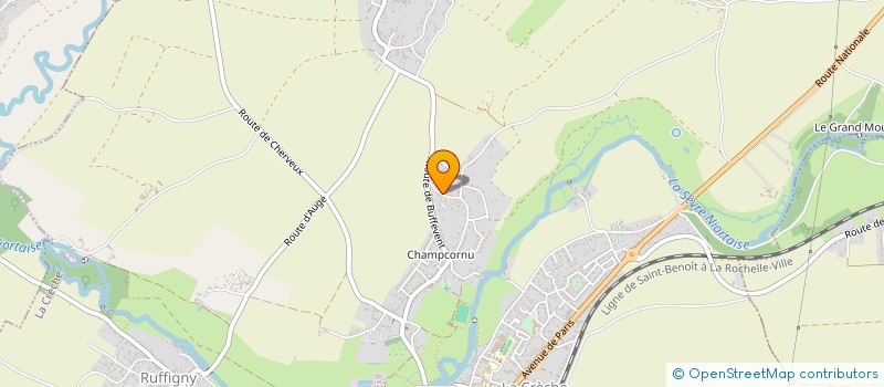 localisation de l'entreprise B4C  LA CRECHE