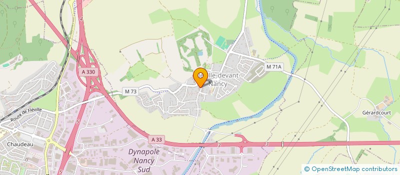 localisation de l'entreprise B4LOC  FLEVILLE-DEVANT-NANCY