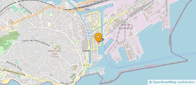 localisation de l'entreprise B4S BIZDEV à SETE