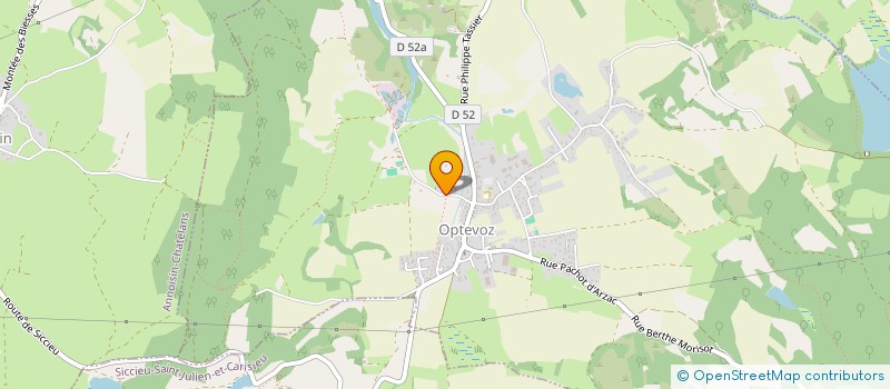 localisation de l'entreprise B5  OPTEVOZ
