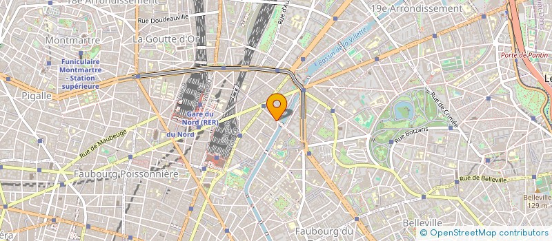 localisation de l'entreprise B5  PARIS