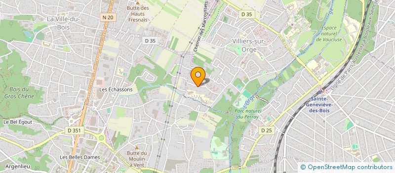 localisation de l'entreprise B5 HOLDING  VILLIERS-SUR-ORGE