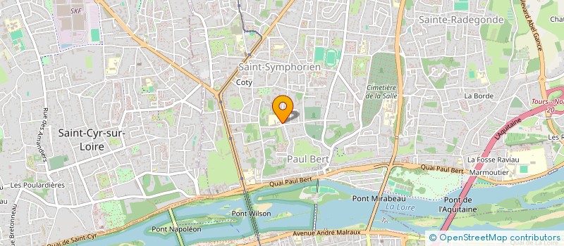 localisation de l'entreprise B5 INFINTY  TOURS