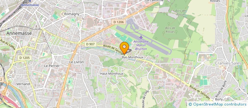 localisation de l'entreprise B6  VETRAZ-MONTHOUX