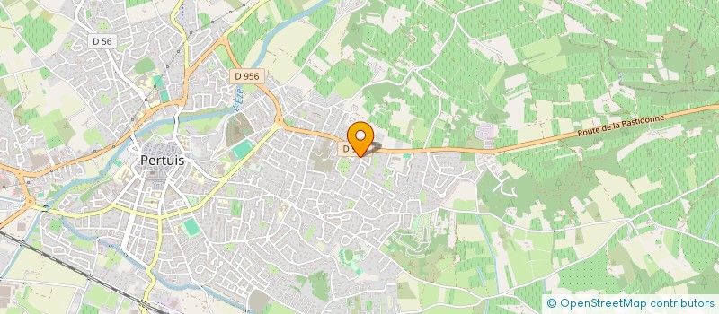 localisation de l'entreprise B617  PERTUIS