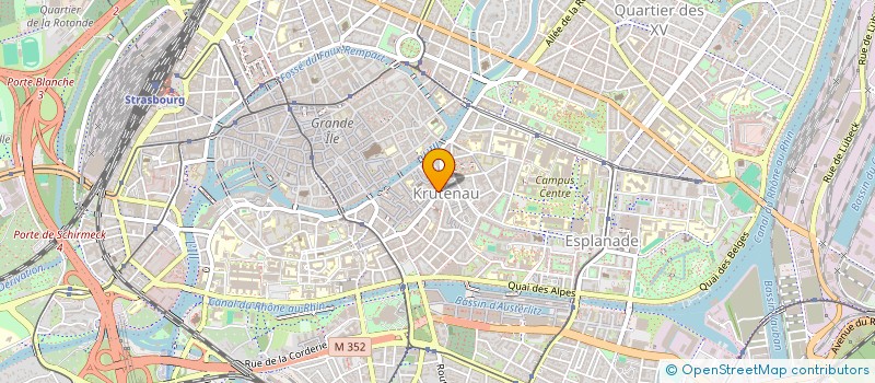 localisation de l'entreprise B68 à STRASBOURG