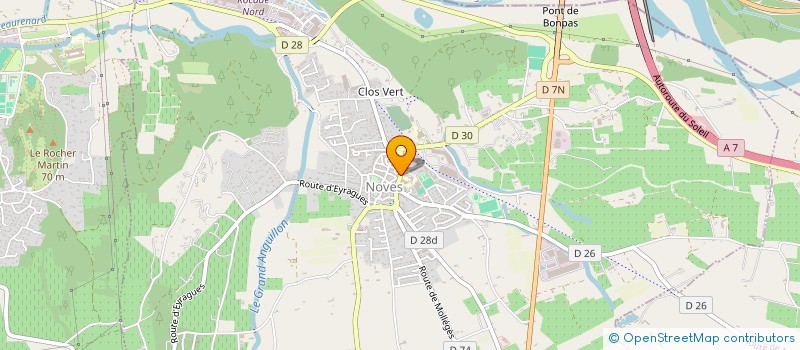 localisation de l'entreprise B69  NOVES